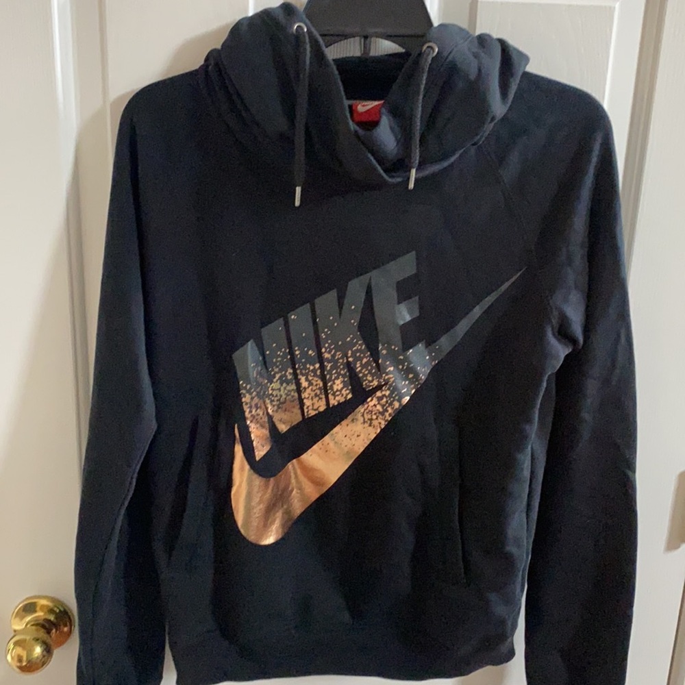 Nike Black & Rose Gold Hoodie - Picture 7 of 12